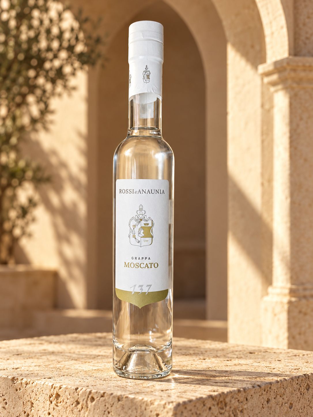 Grappa 137 of Single grape variety, Muscat Capacity 0.2 lt. 41 %Vol.