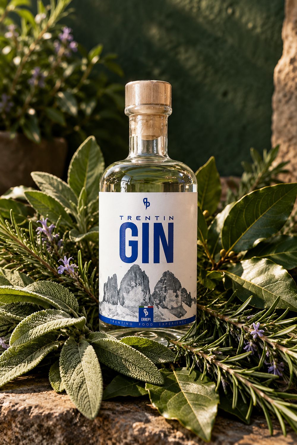 TRENTIN GIN botanic distilled gin 500 ml TRENTIN GIN botanic distilled gin 500 ml