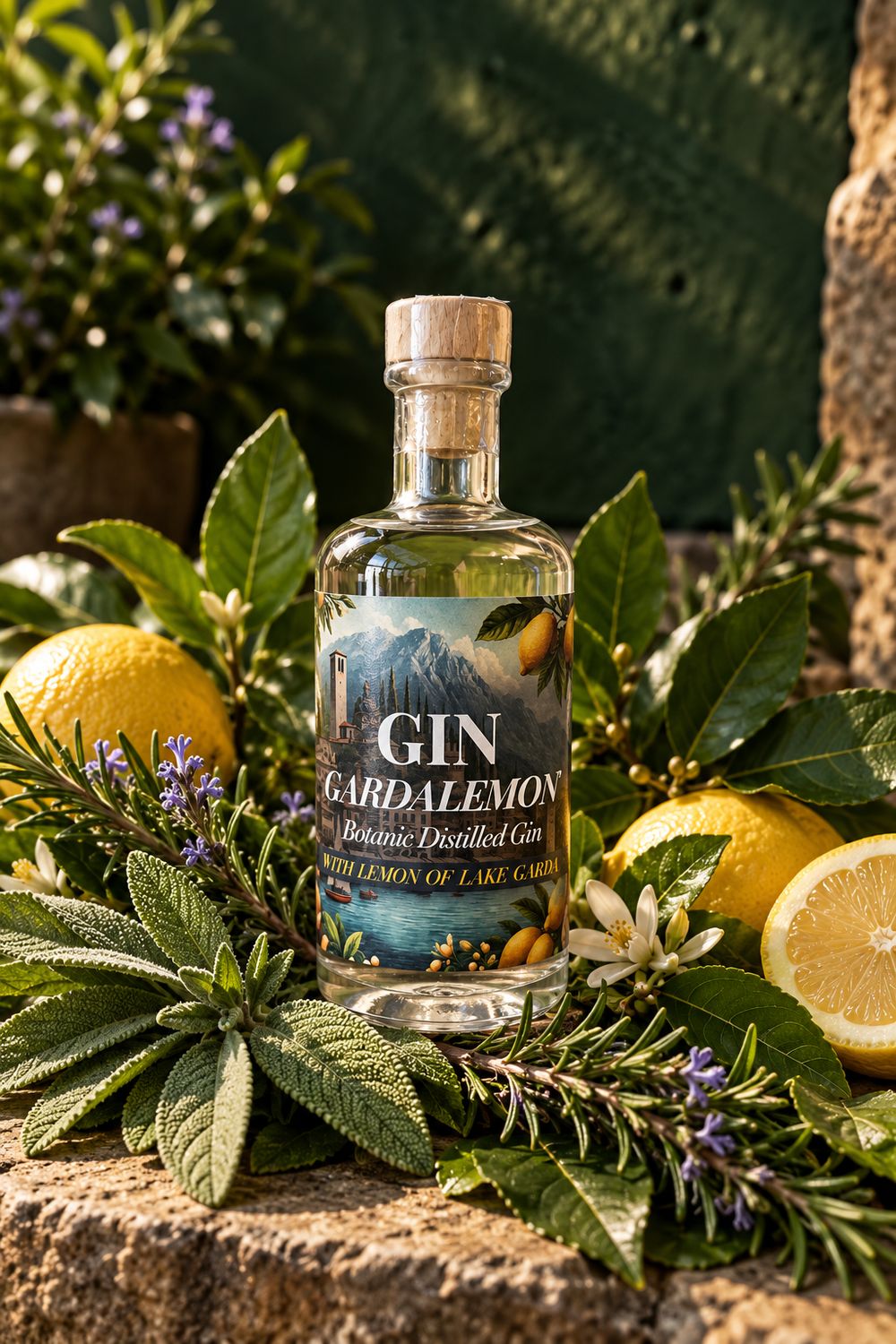 Gin GARDALEMON Botanique distilled gin 500 ml Gin GARDALEMON Botanique distilled gin 500 ml