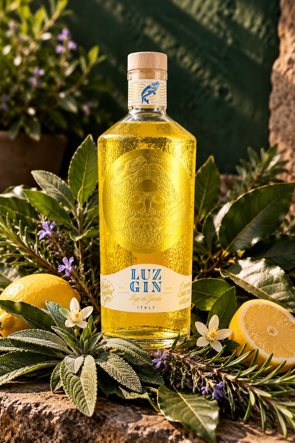 Marzadro Gin Luz Lemon Gin 45% vol. 0,70l