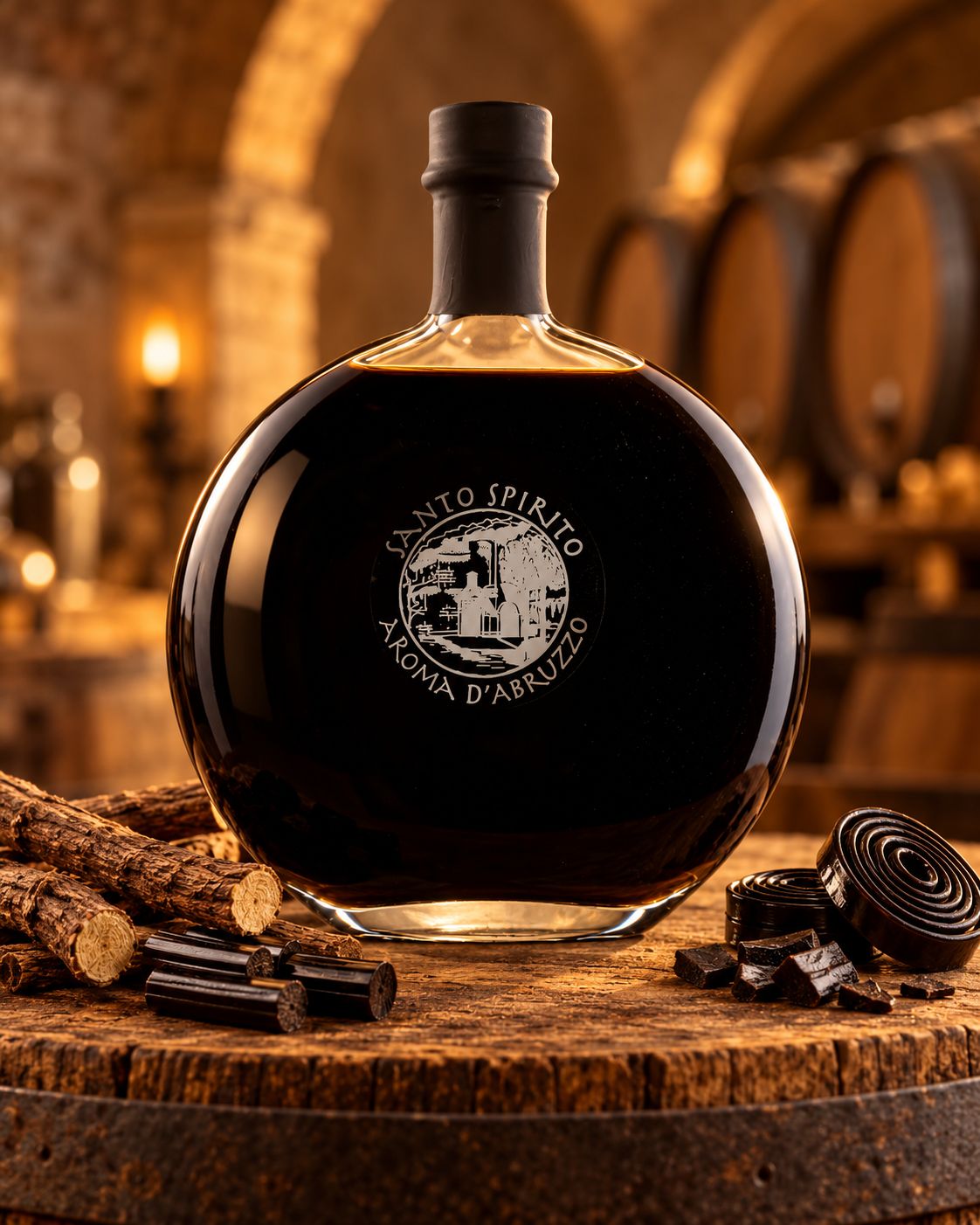 Holy Spirit Liquorice – Artisan Liqueur with Pure Licorice – 500 ml