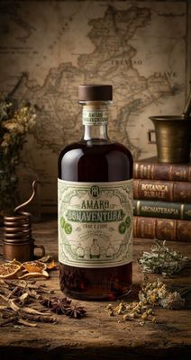 Amaro Bonaventura "Erbe e Fiori" – Distilleria Bonaventura Maschio (70 cl)