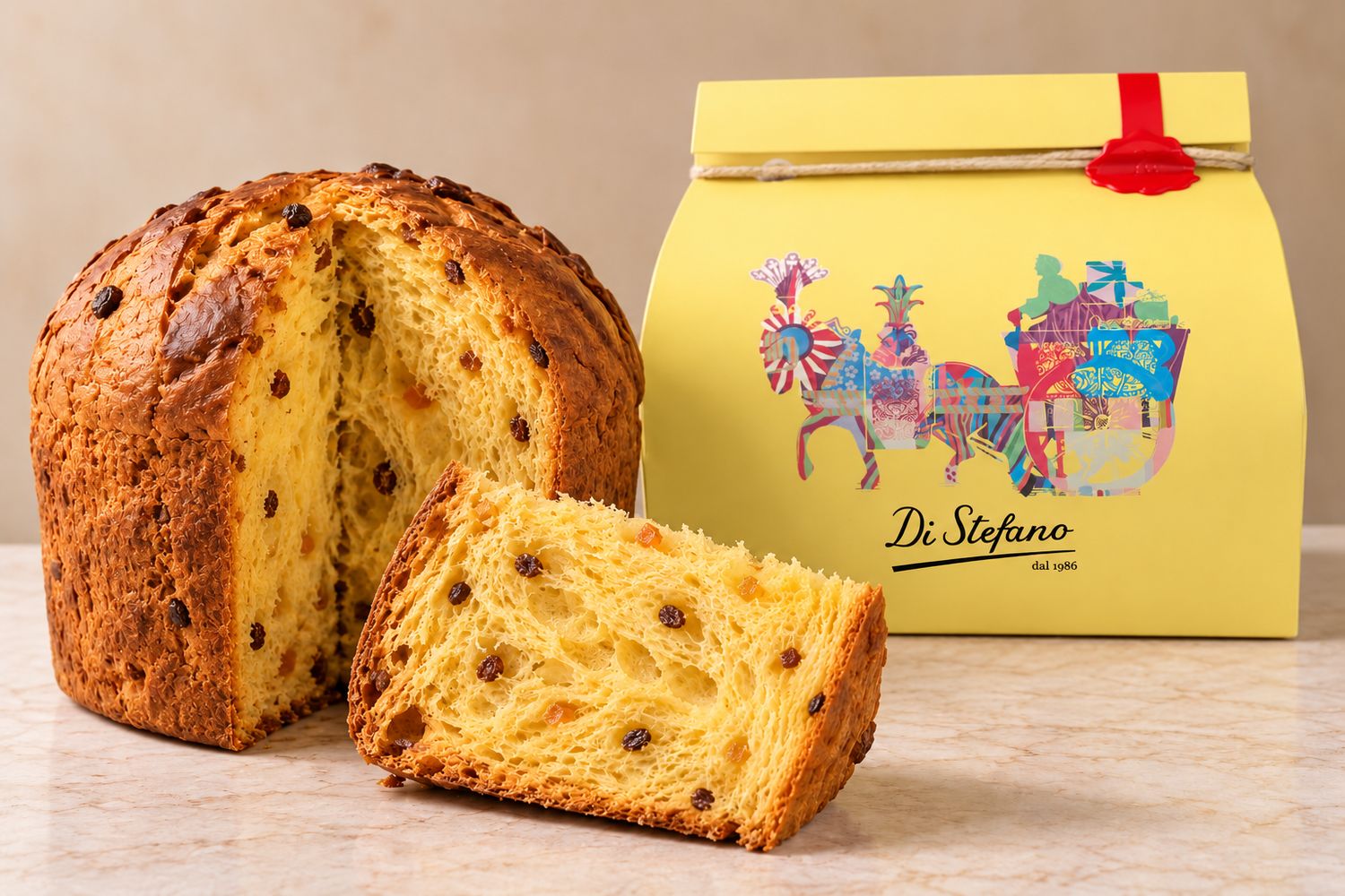 Di Stefano Traditional Sicilian Panettone – 750 g