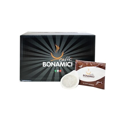50 Cialde Caffè Bonamici Marrone Confezione da 50 pezzi (0.28 Cent A Cialda)
