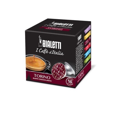 16 Capsule Caffè Bialetti Torino Confezione da 16 pezzi