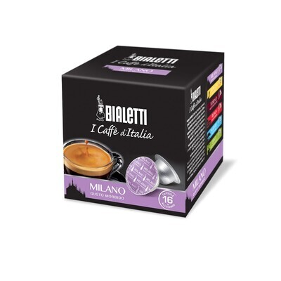 16 Capsule Caffè Bialetti Milano Confezione da 16 pezzi