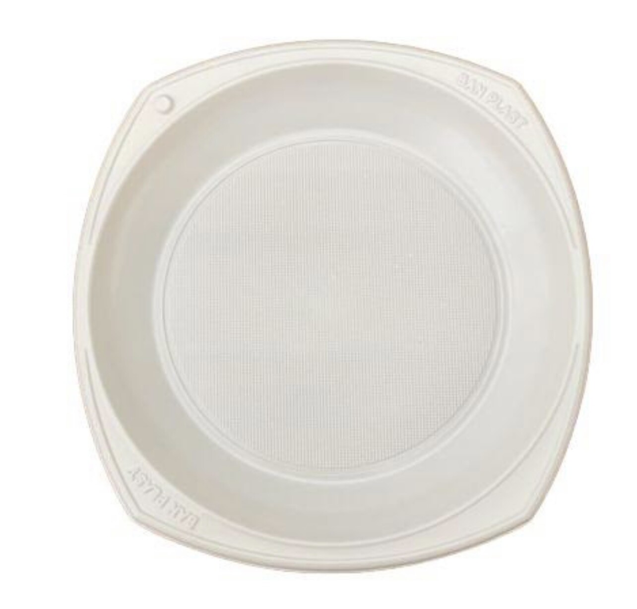 Plato cuadrado 24 cm