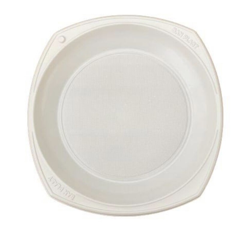 Plato cuadrado 24 cm