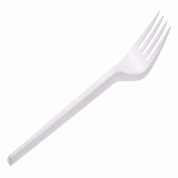 Tenedor blanco
