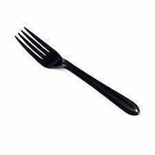 Tenedor negro