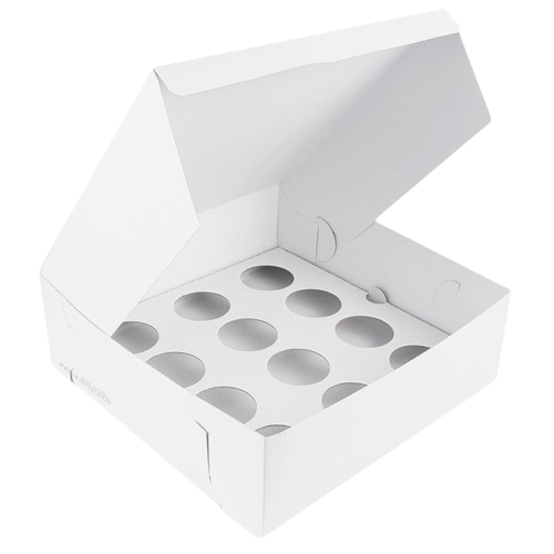 Caja portacupcakes/muffins