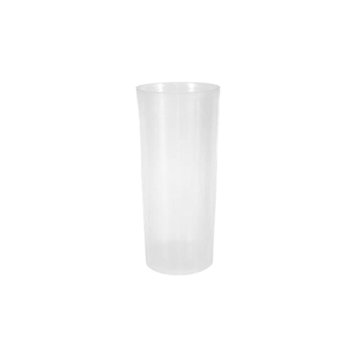 Vaso trago largo PP translucido