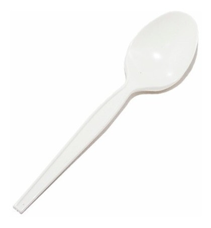 Cuchara Sopera blanca