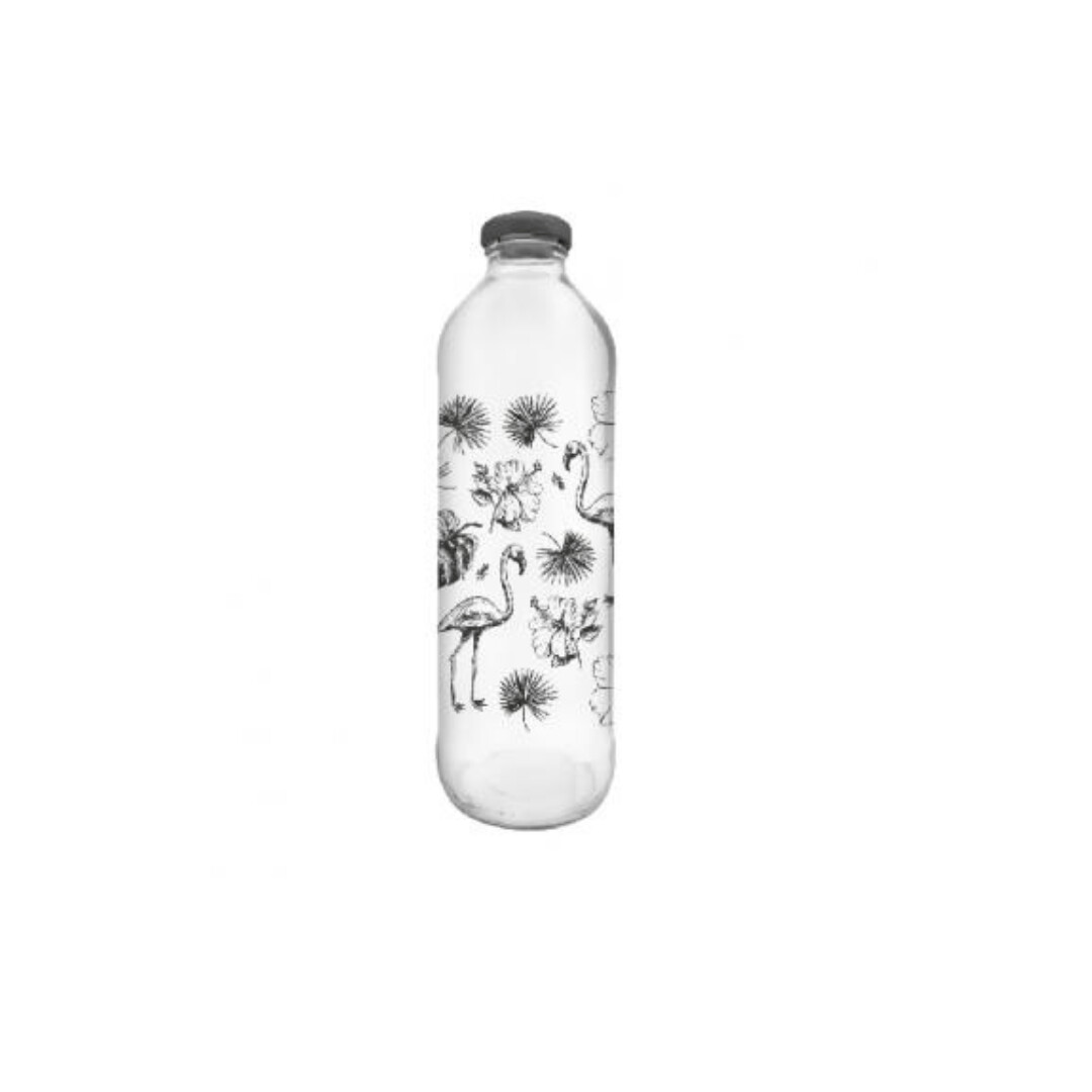 Botella flamencos