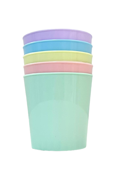 Vasos conicos colores