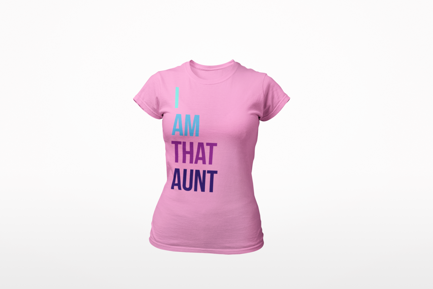 Teal shirt with purple writing Clearance