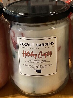 Holiday Confetti Candle