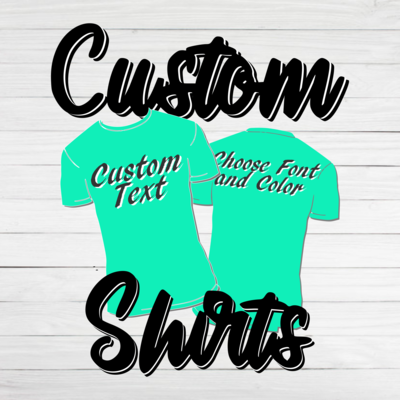 Custom Short-Sleeve T-shirts
