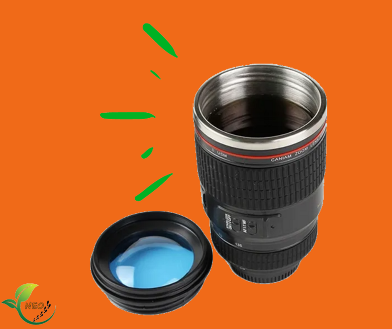 Vaso Termo Lente De Camara