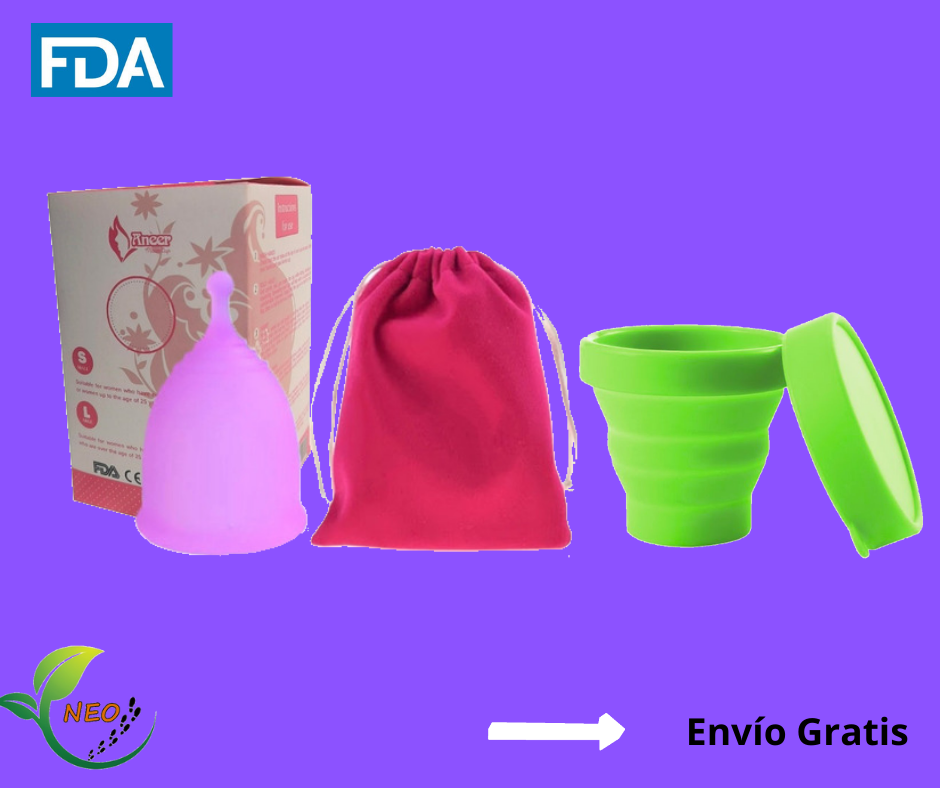 COPA MENSTRUAL + VASO ESTERILIZADOR+ENVIO