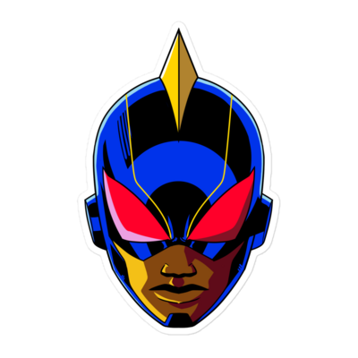 Captain Zero® Head Sticker