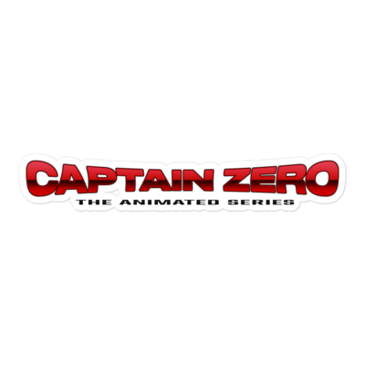 Captain Zero® Title Sticker