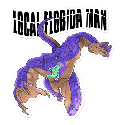 Local Florida Man® Sticker