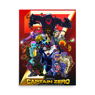 Captain Zero® 7-Year Anniversary Poster Vol.2