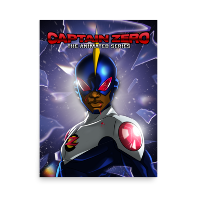 Captain Zero® Portrait Poster