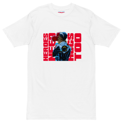 Captain Zero® Heroes Need Hugs T-Shirt Captain Zero® Heroes Need Hugs T-Shirt