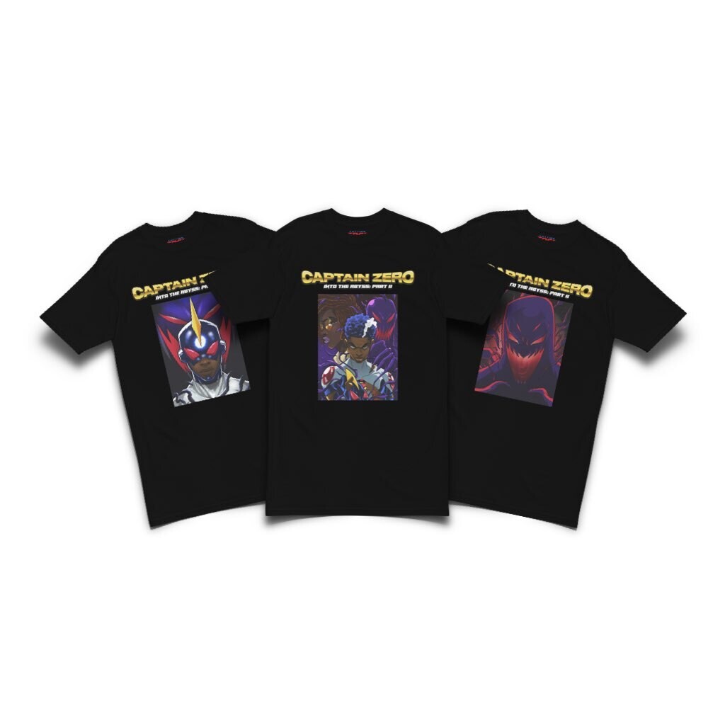 Captain Zero® Into the Abyss T-Shirts