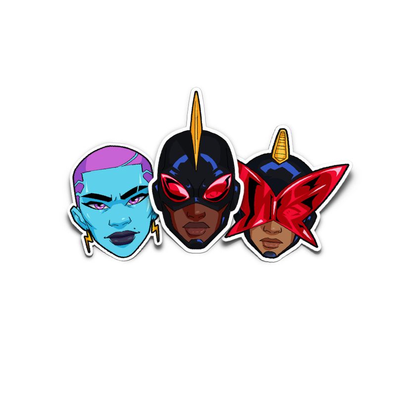 CZ2® Heads Stickers