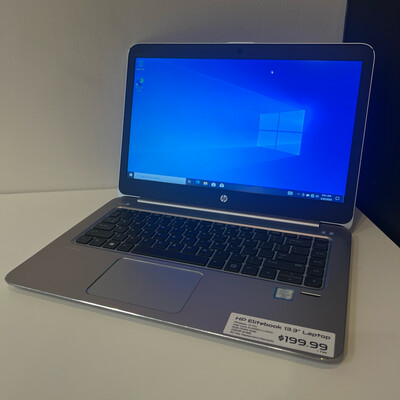 HP Elitebook 13.3” Laptop w/ Charger