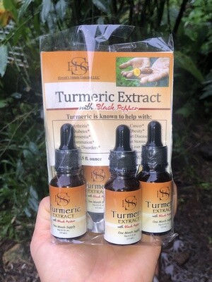 4/$50 Holiday Special - 4 Turmeric Extracts with Black Pepper
