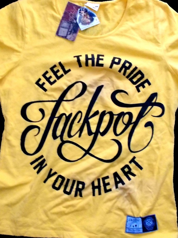 LADY-FIT CREW NECK T shirt - yellow - size L
