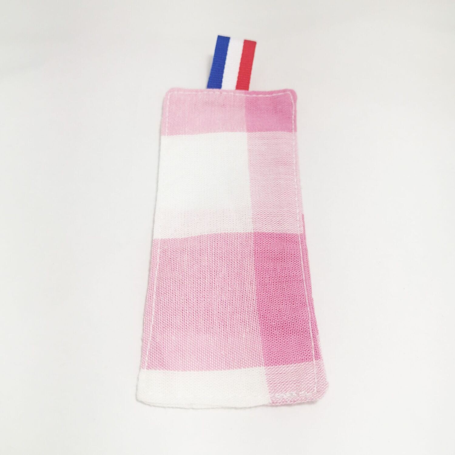 Marque page vichy fait main