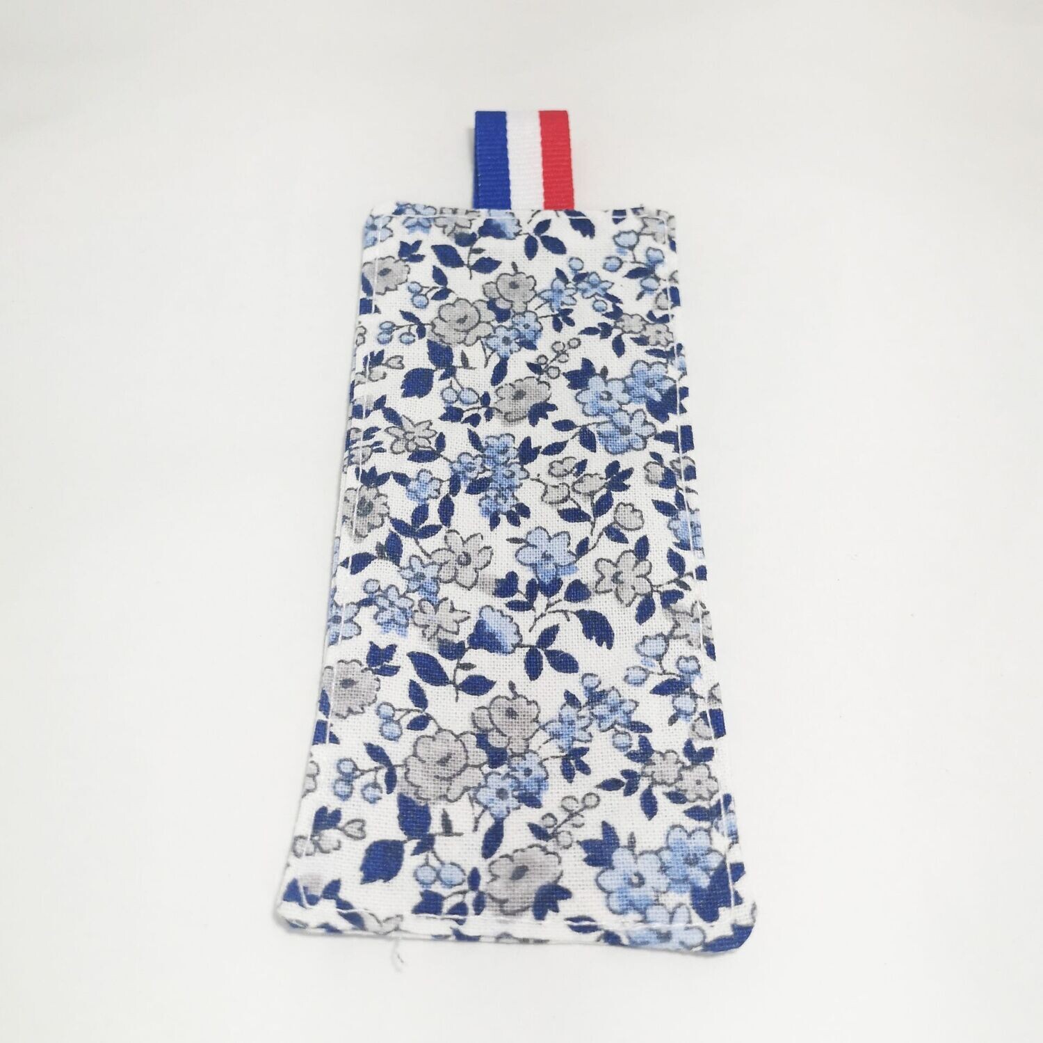 Marque page fleuri fait main