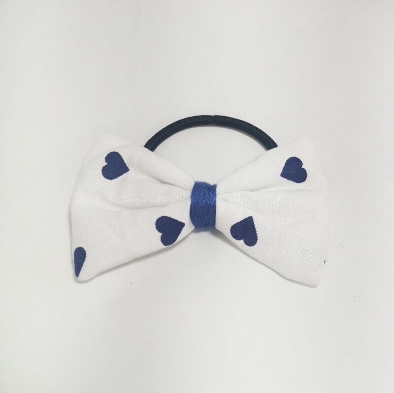Nœud cheveux élastique fait main