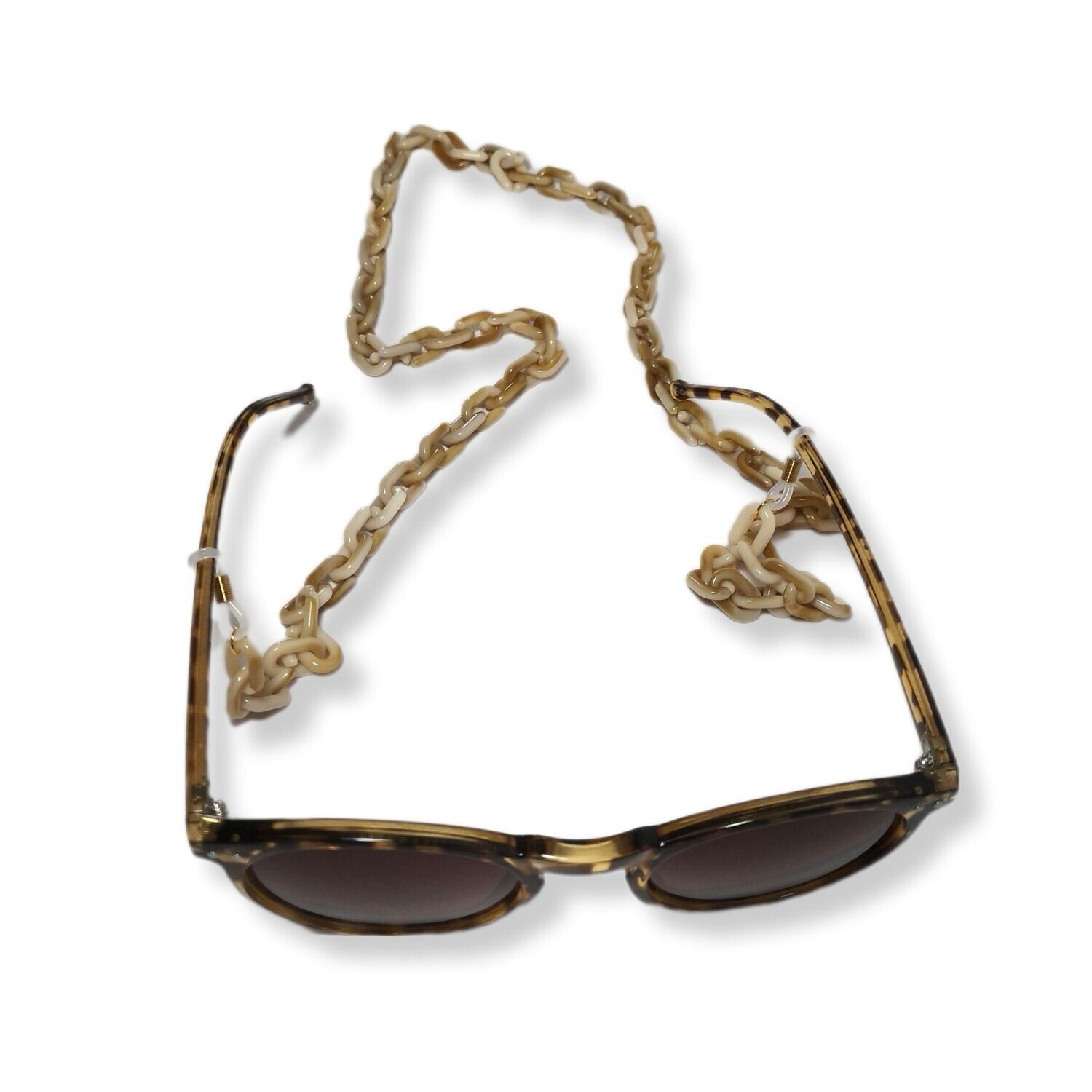 Chaine à lunettes assemblée à la main
