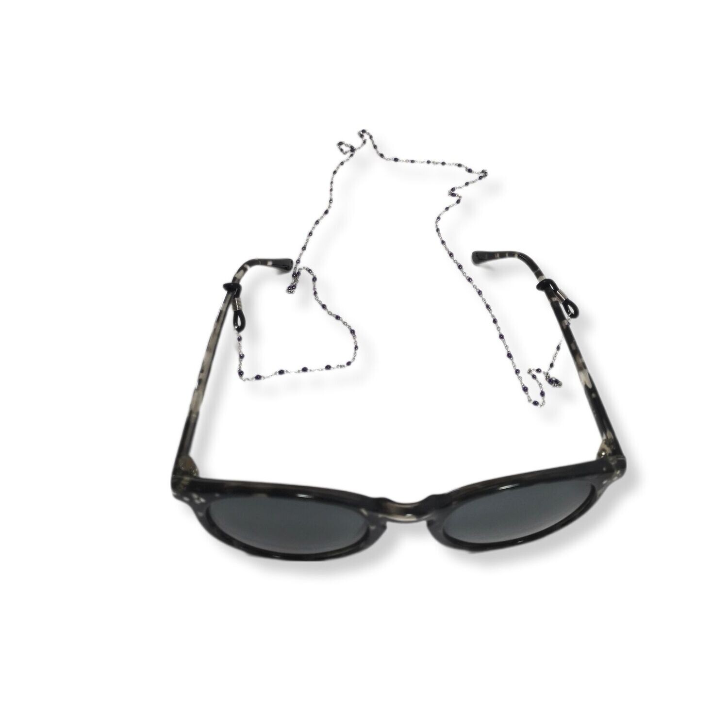 Chaine à lunettes assemblée à la main