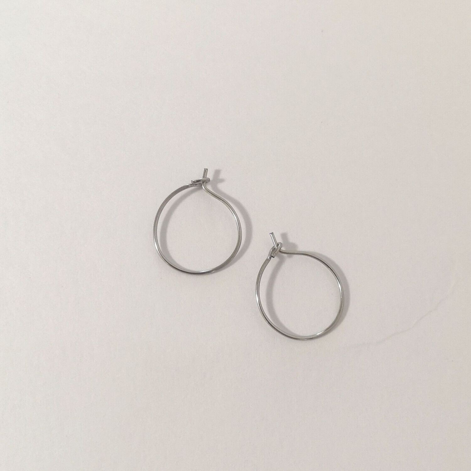 Boucles d'oreilles interchangeables en inox - Cat1