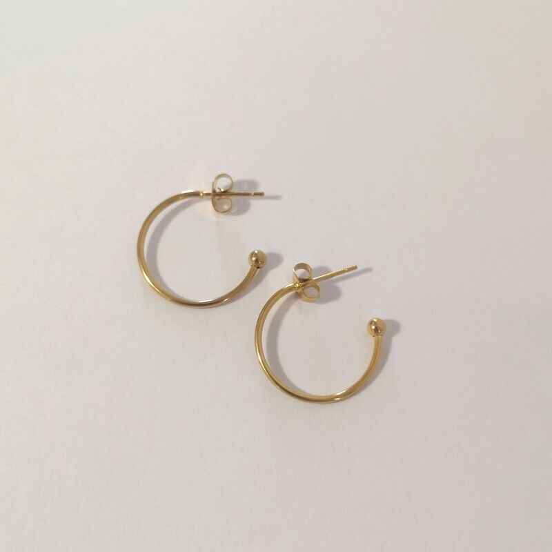 Boucles d'oreilles interchangeables en inox - Cat2