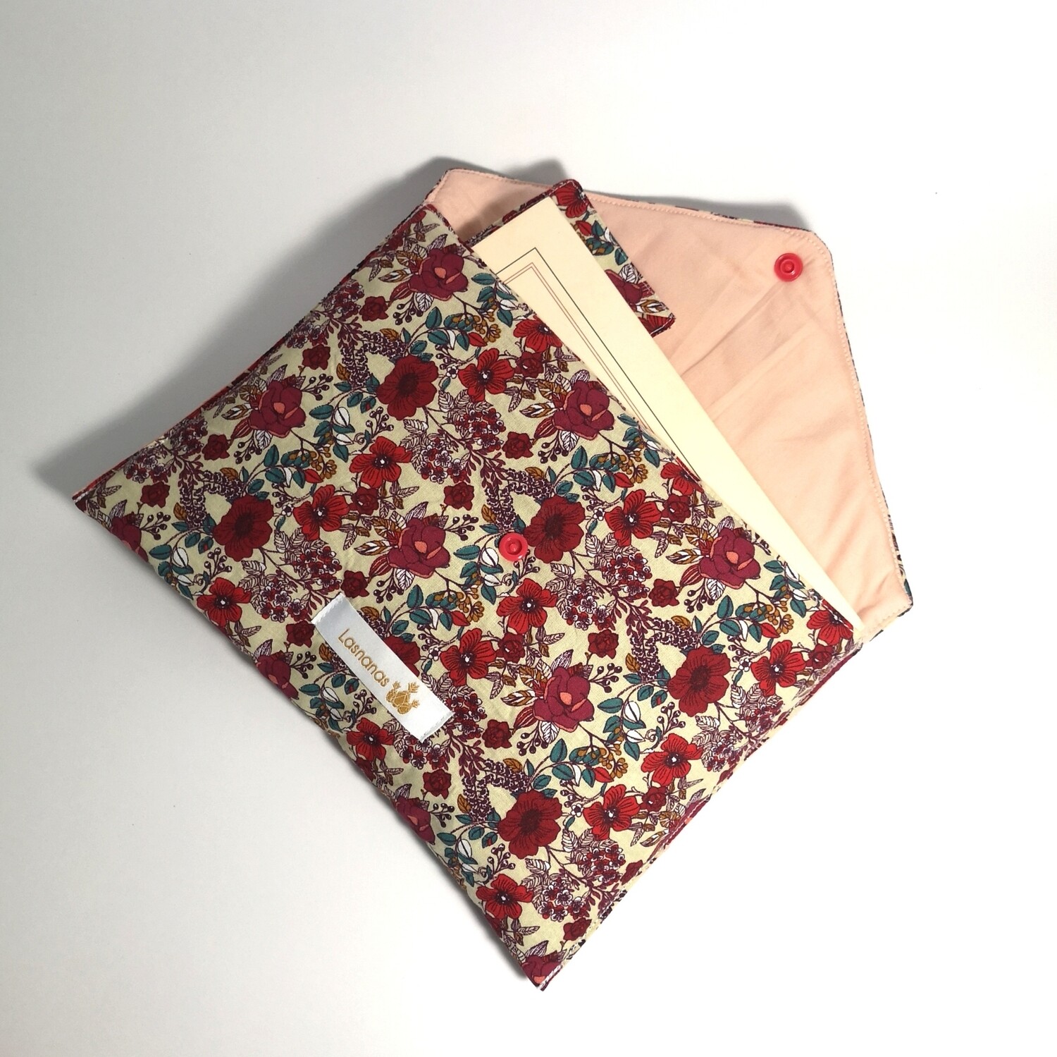 Pochette à livre - fait main