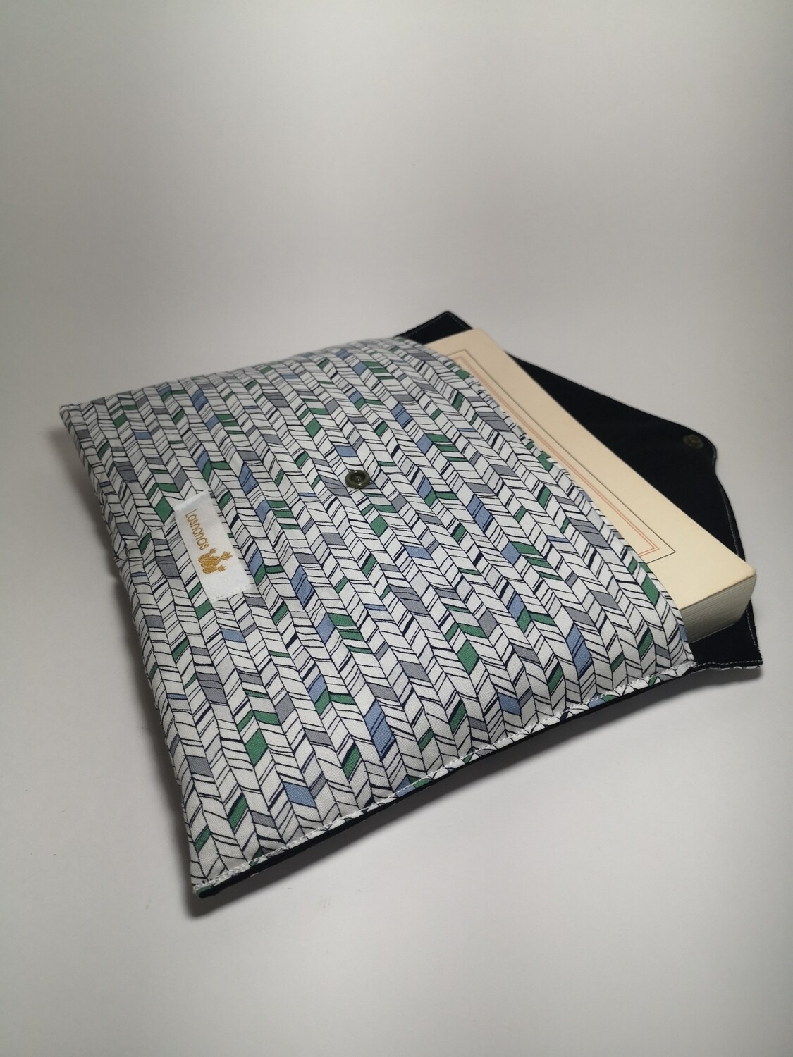 Pochette à livre - fait main