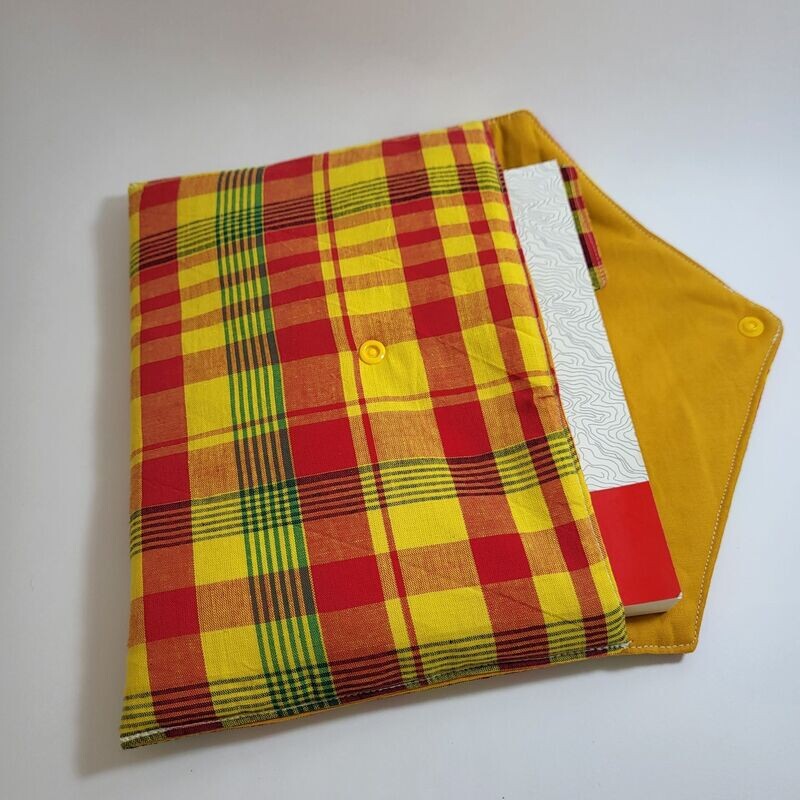 Pochette à livre - fait main