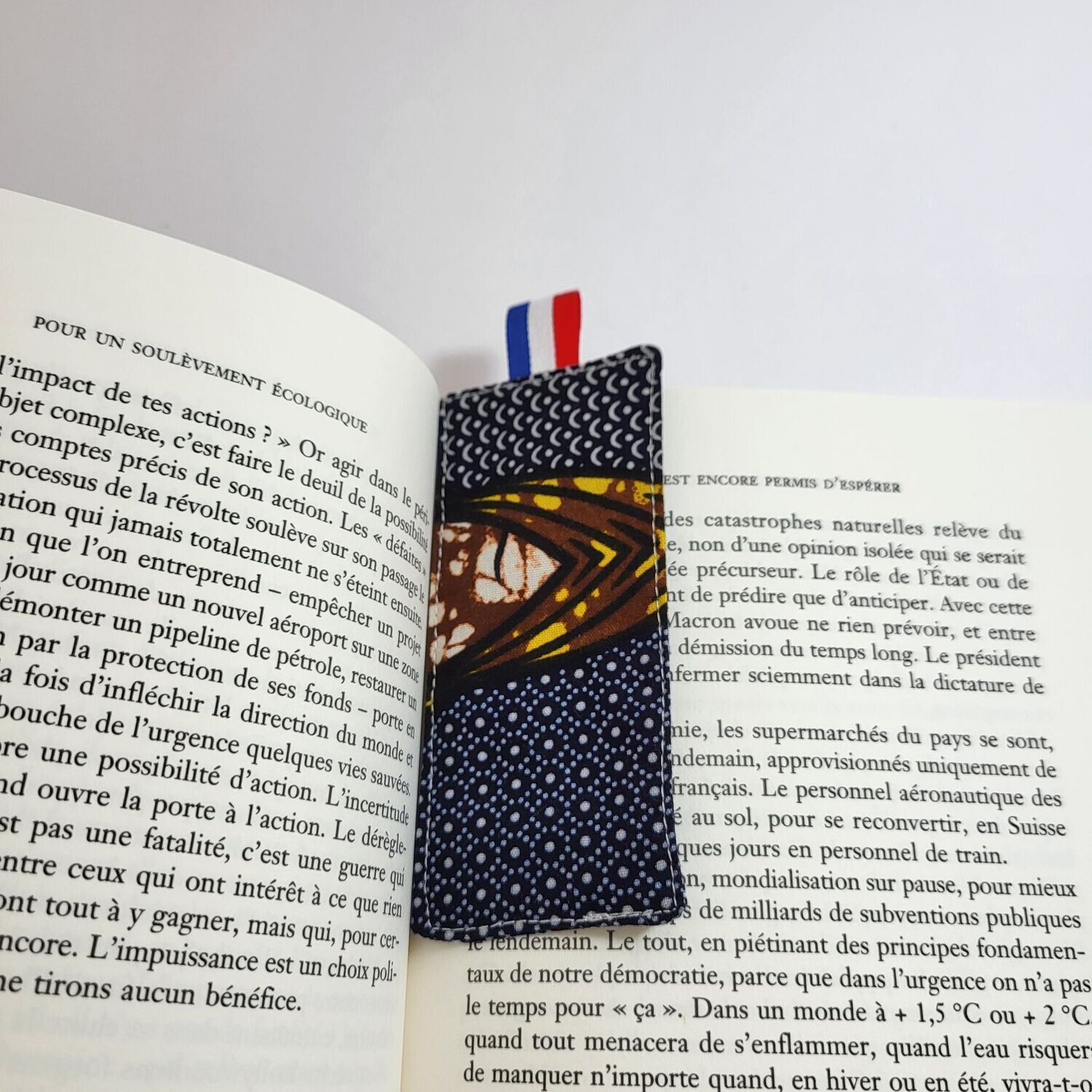 Marque page fait main