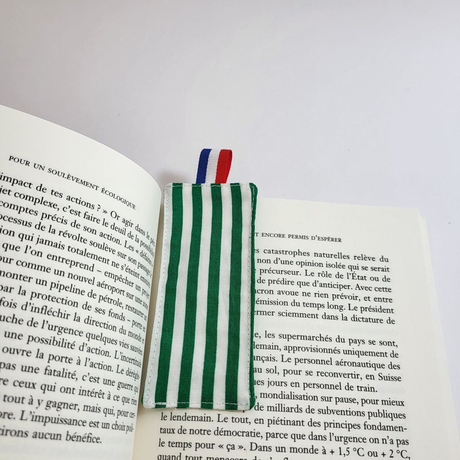 Marque page fait main