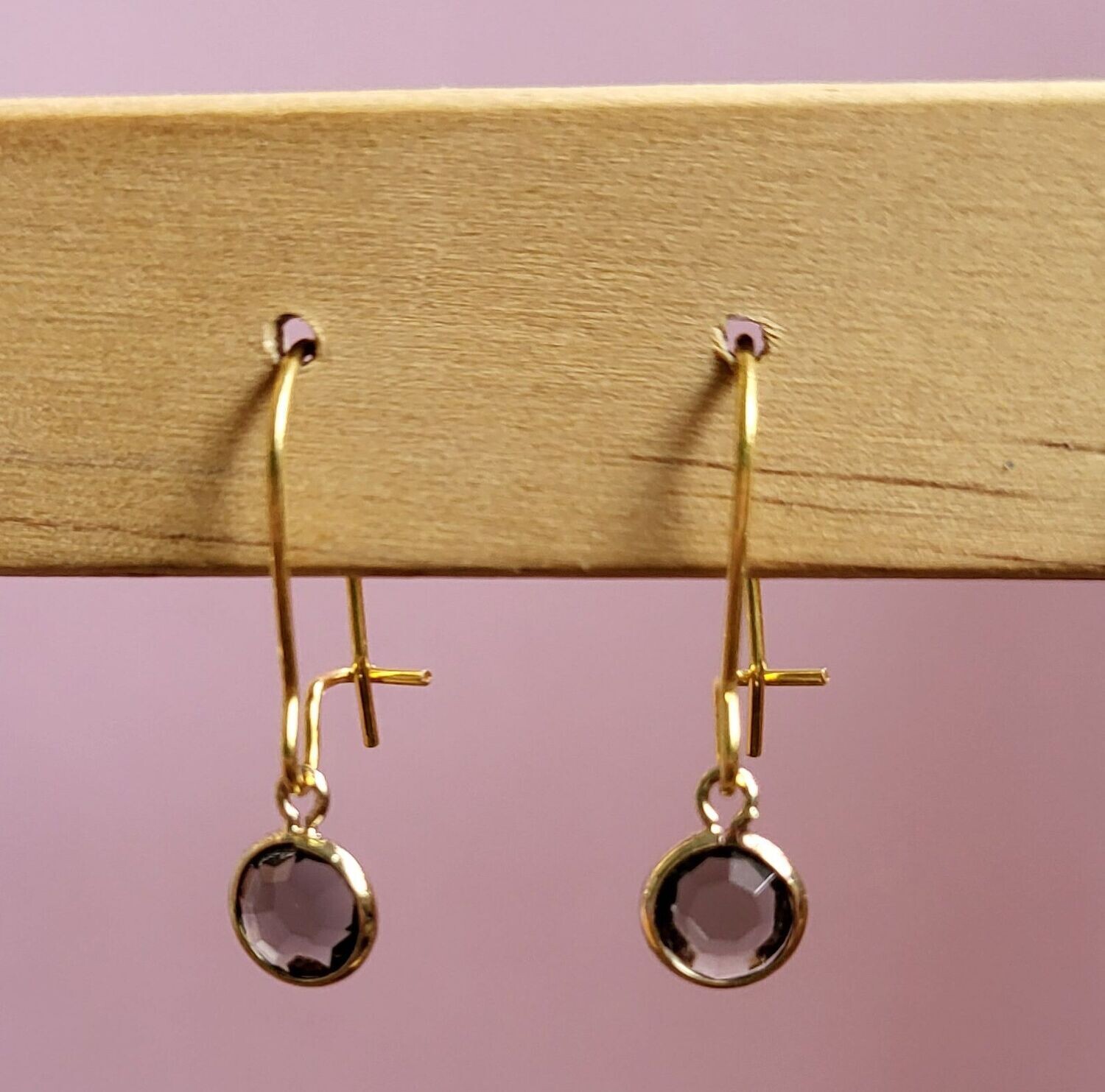 Boucles d'oreilles métal DQ