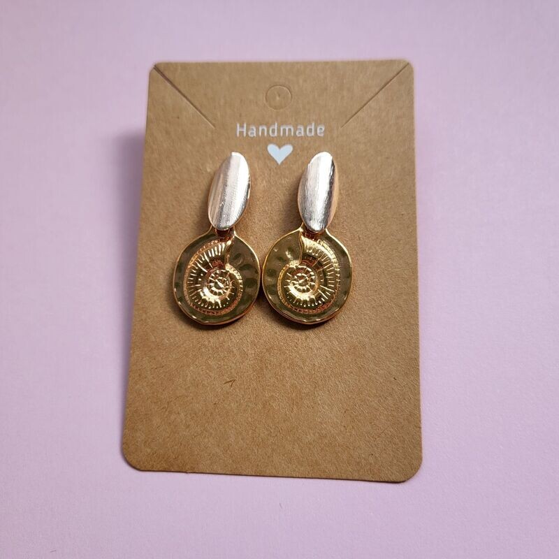 Boucles d'oreilles métal DQ