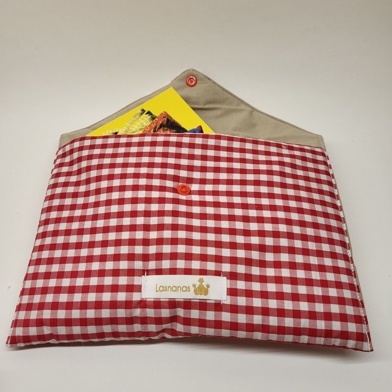 Pochette à livre - fait main